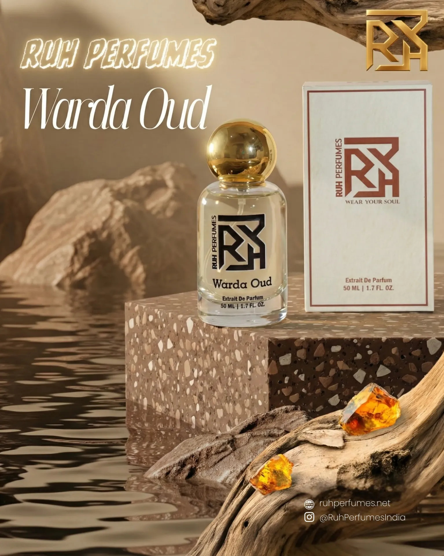 WARDA OUD by Ruh Perfumes